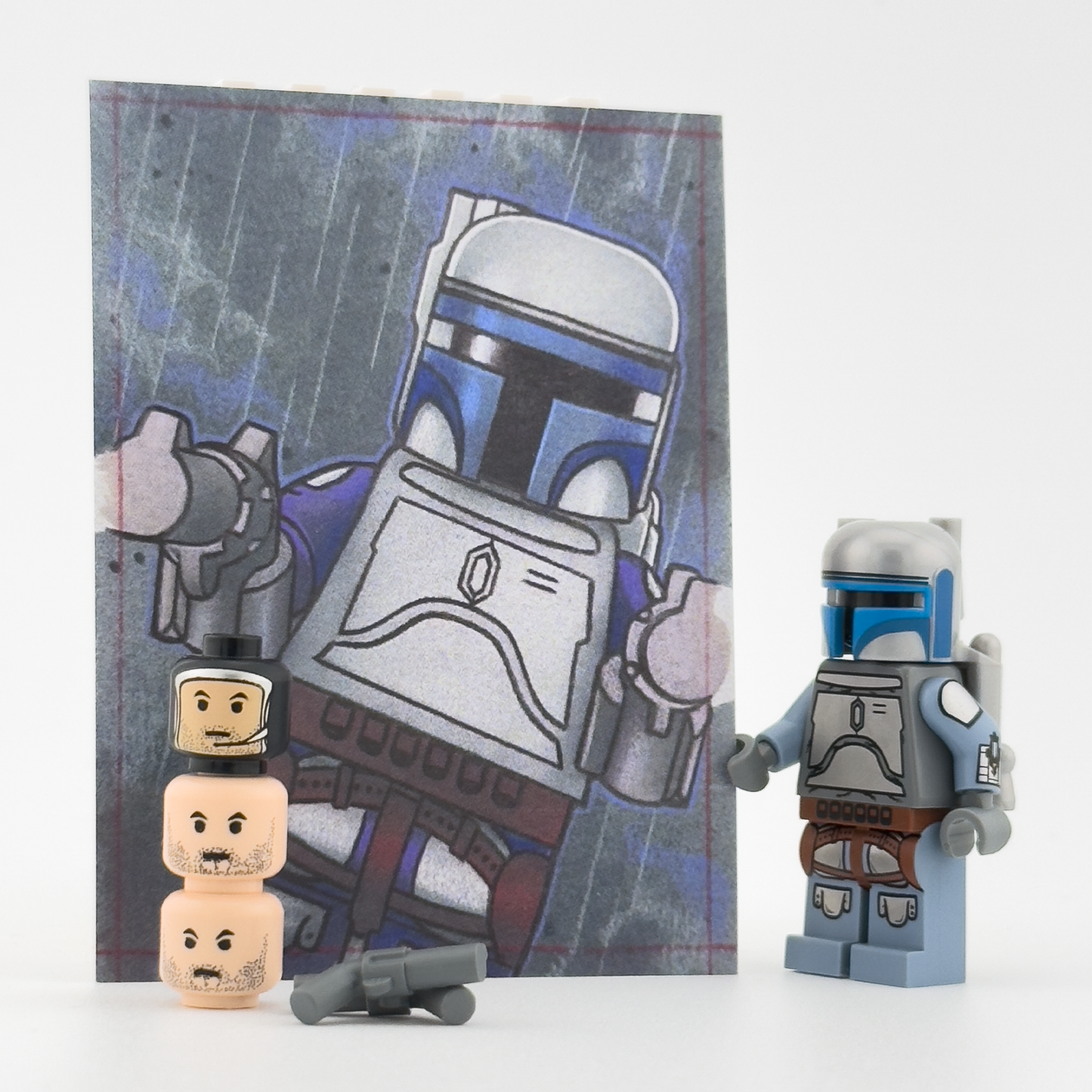 The Blueprint (Dark Bluish Gray Torso)