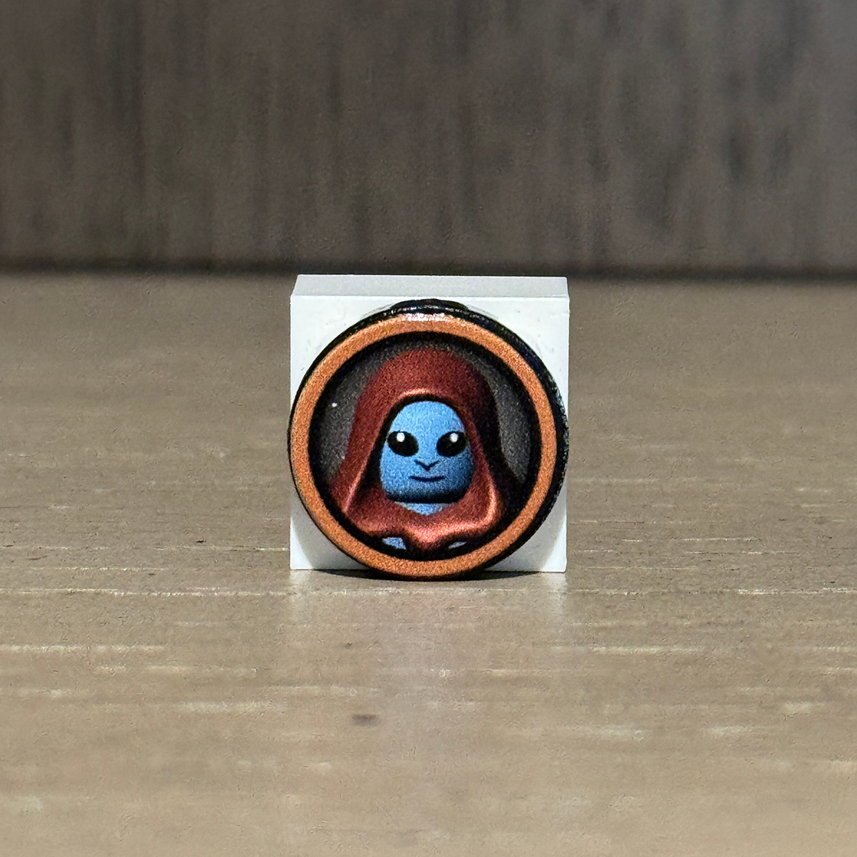 Smiling Swordsman Sand Blue