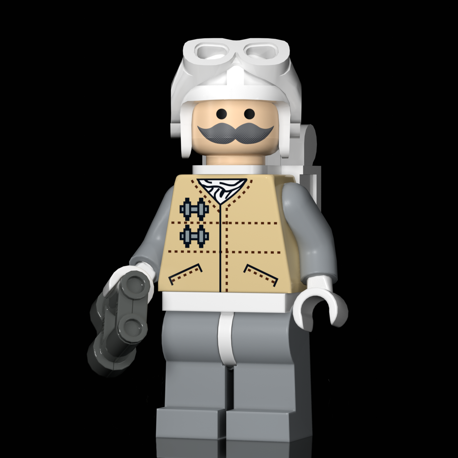 Studstache – momo minifigs