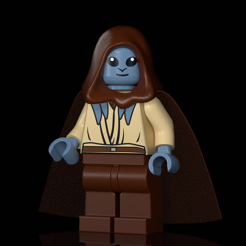 Smiling Swordsman Sand Blue