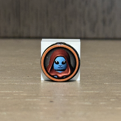 Smiling Swordsman Sand Blue